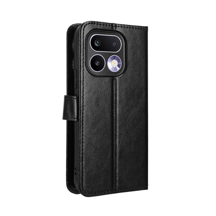 For Realme 16 Pro 5G Retro Crazy Horse Texture Vegan Leather Phone Case