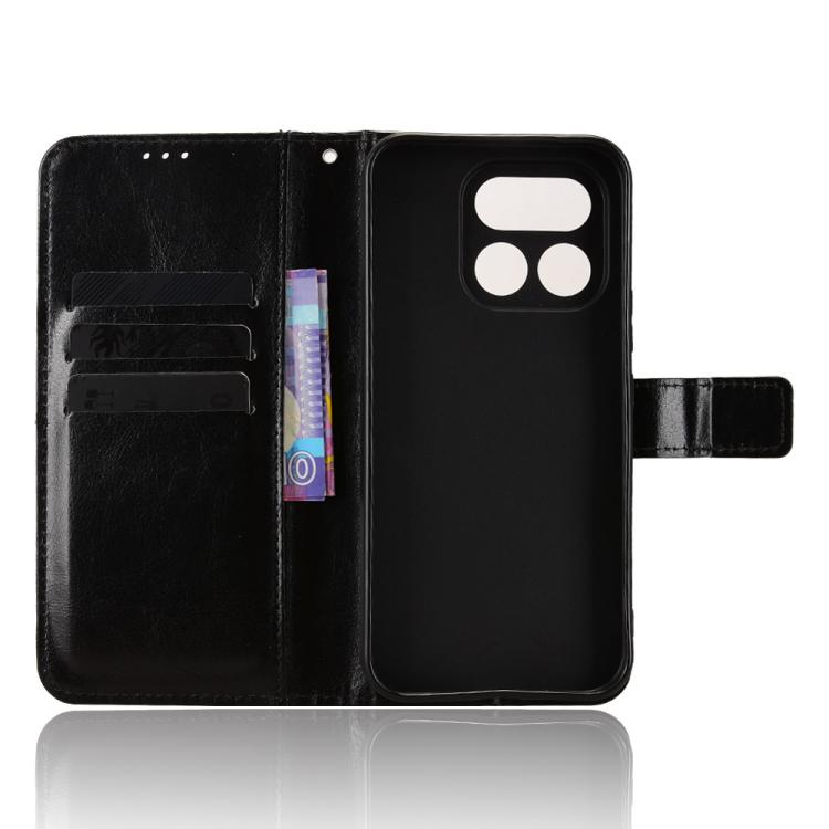 For Realme 16 Pro 5G Retro Crazy Horse Texture Vegan Leather Phone Case