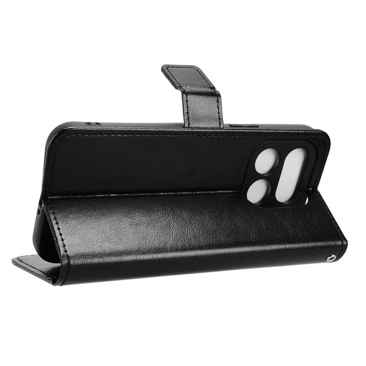 For Realme 16 Pro 5G Retro Crazy Horse Texture Vegan Leather Phone Case
