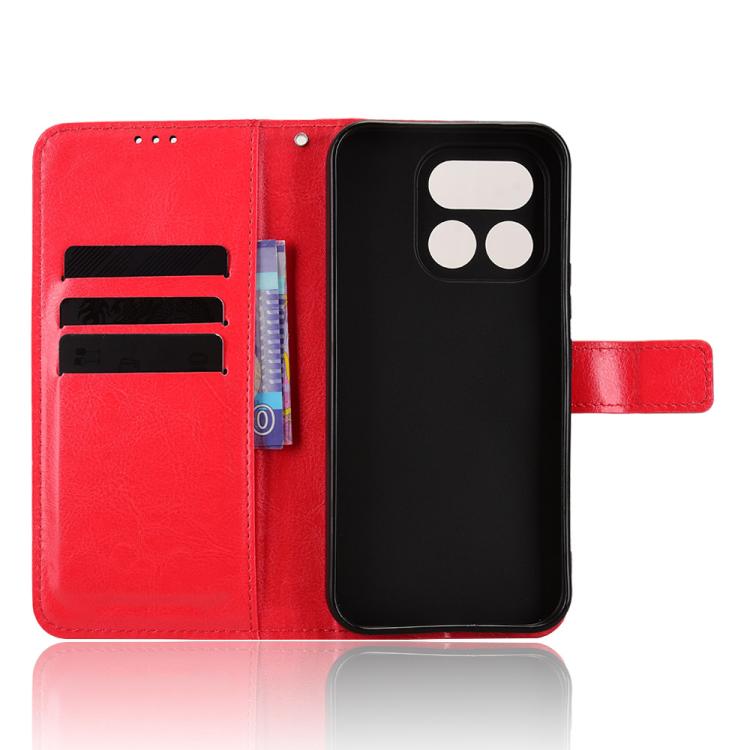 For Realme 16 Pro 5G Retro Crazy Horse Texture Vegan Leather Phone Case