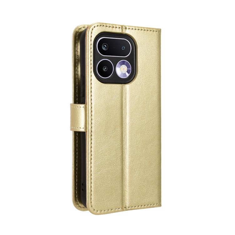 For Realme 16 Pro 5G Retro Crazy Horse Texture Vegan Leather Phone Case