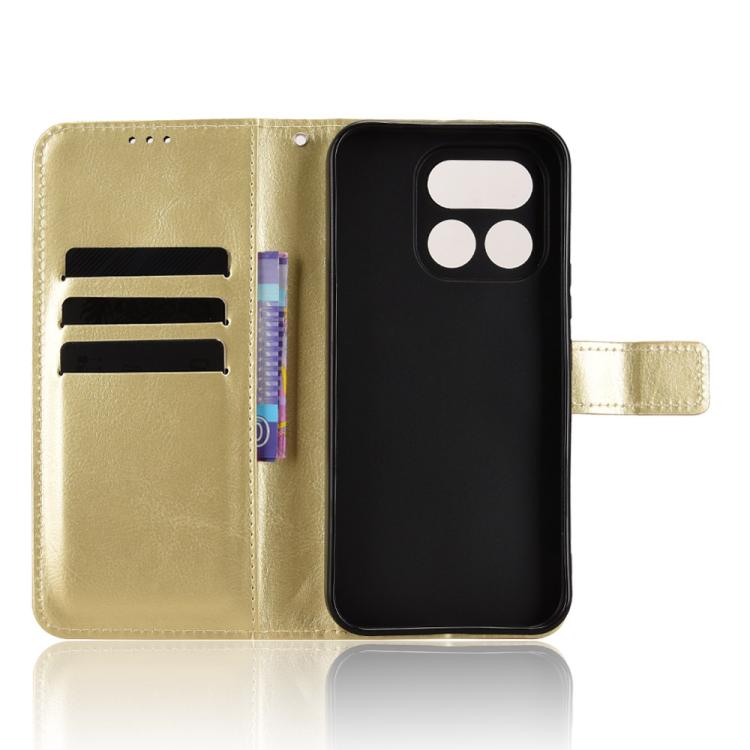 For Realme 16 Pro 5G Retro Crazy Horse Texture Vegan Leather Phone Case