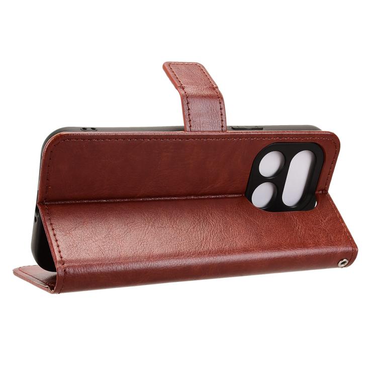 For Realme 16 Pro 5G Retro Crazy Horse Texture Vegan Leather Phone Case