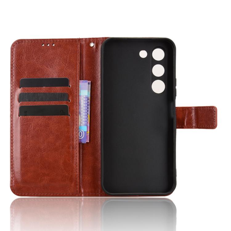 For Realme C83 5G / P4 Lite 5G Retro Crazy Horse Texture Vegan Leather Phone Case