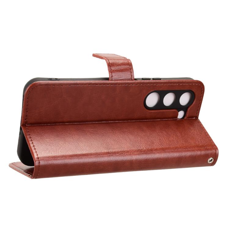 For Realme C83 5G / P4 Lite 5G Retro Crazy Horse Texture Vegan Leather Phone Case