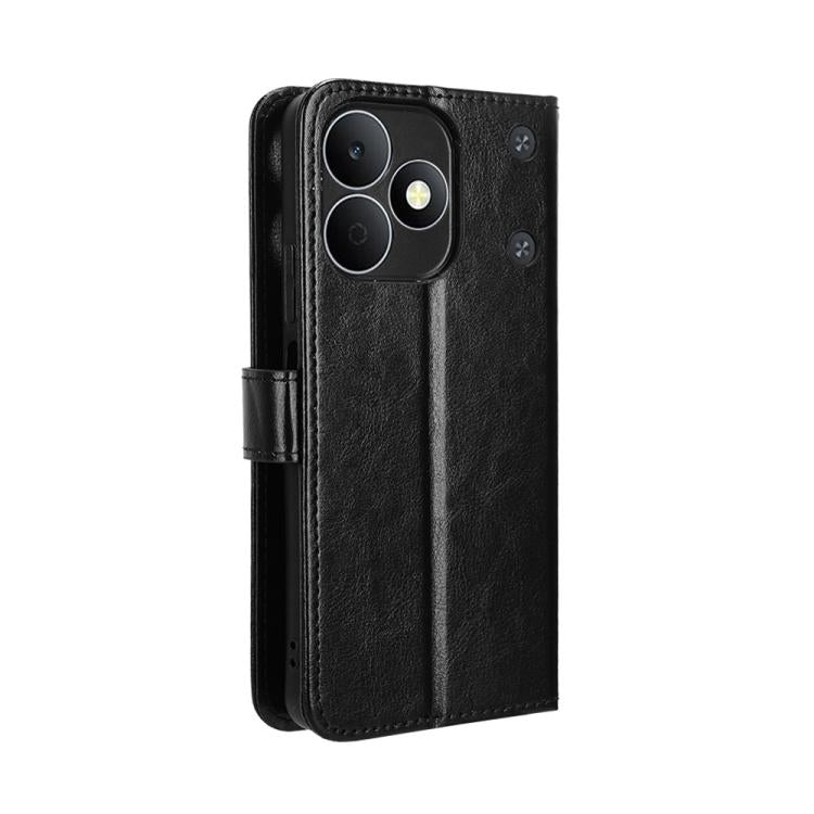 For Realme Note 80 4G Retro Crazy Horse Texture Vegan Leather Phone Case