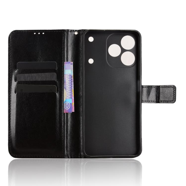 For Realme Note 80 4G Retro Crazy Horse Texture Vegan Leather Phone Case