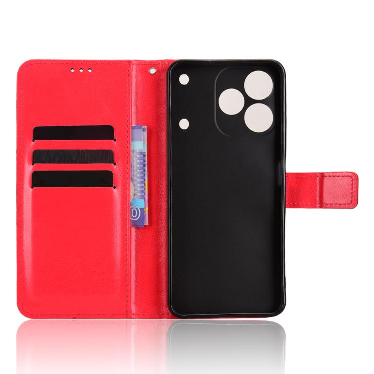 For Realme Note 80 4G Retro Crazy Horse Texture Vegan Leather Phone Case