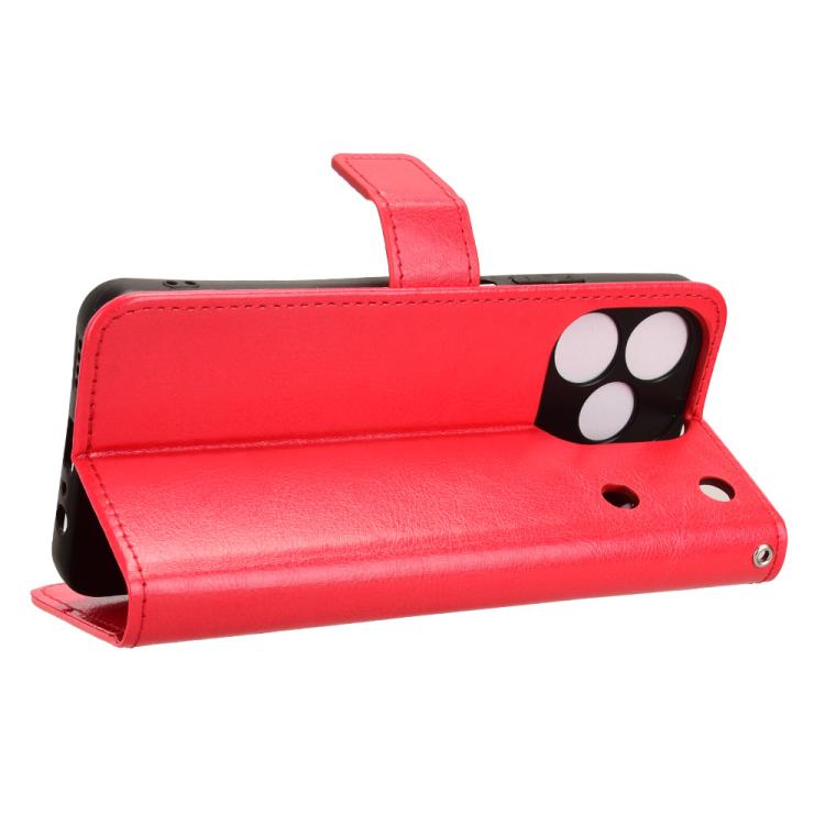 For Realme Note 80 4G Retro Crazy Horse Texture Vegan Leather Phone Case