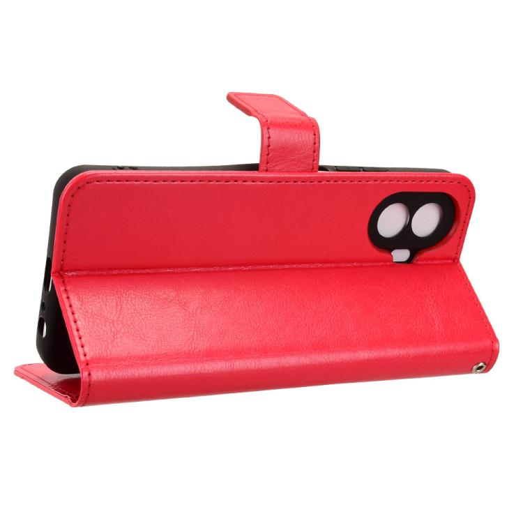 For TCL K70 SE T453D Retro Crazy Horse Texture Vegan Leather Phone Case