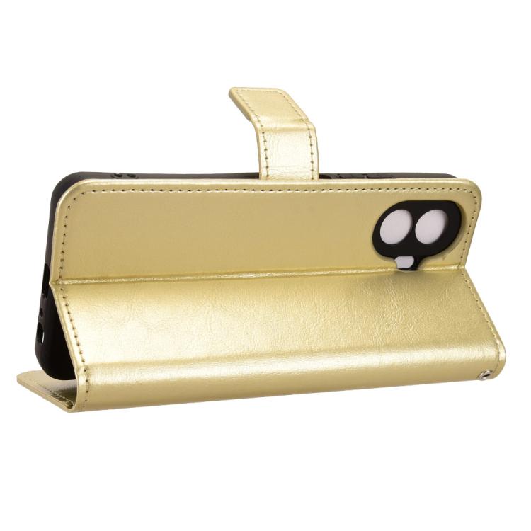 For TCL K70 SE T453D Retro Crazy Horse Texture Vegan Leather Phone Case