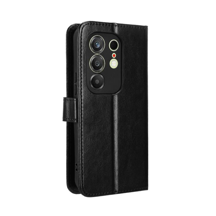 For Tecno Camon 50 4G Retro Crazy Horse Texture Vegan Leather Phone Case
