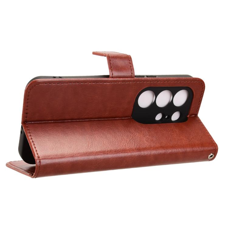 For Tecno Camon 50 4G Retro Crazy Horse Texture Vegan Leather Phone Case
