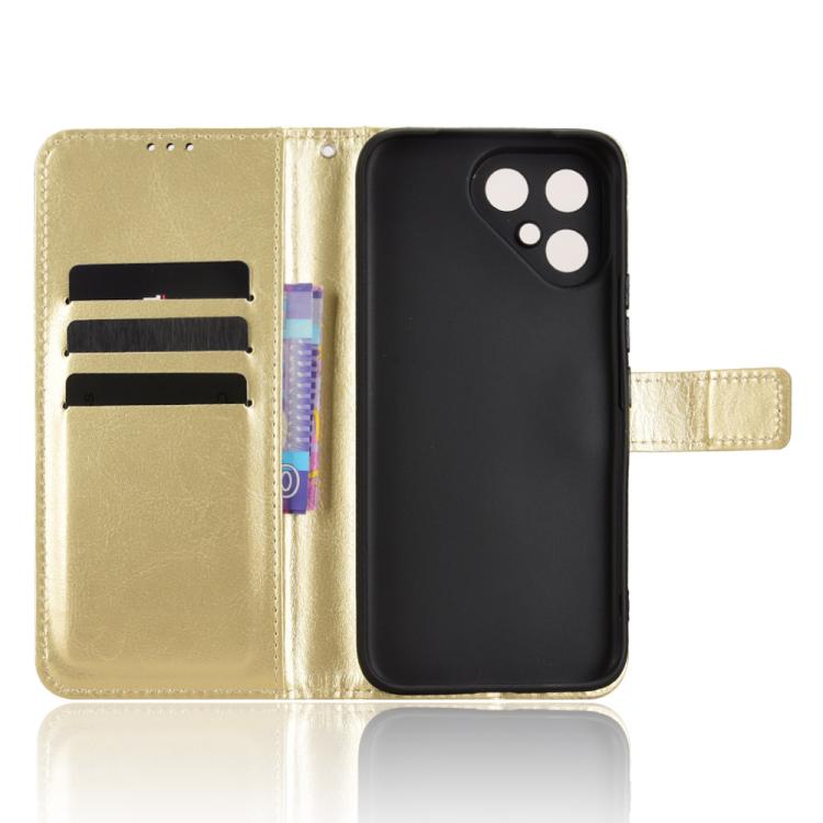 For Tecno Pova Curve 2 5G Retro Crazy Horse Texture Vegan Leather Phone Case