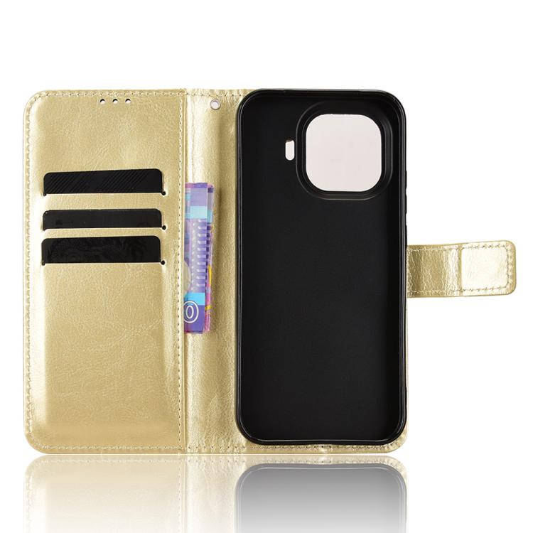 For vivo iQOO Z11 Turbo 5G / 15R 5G Retro Crazy Horse Texture Vegan Leather Phone Case