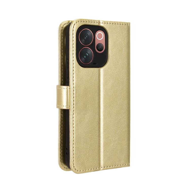 For vivo V70 5G / V70 Elite 5G Retro Crazy Horse Texture Vegan Leather Phone Case