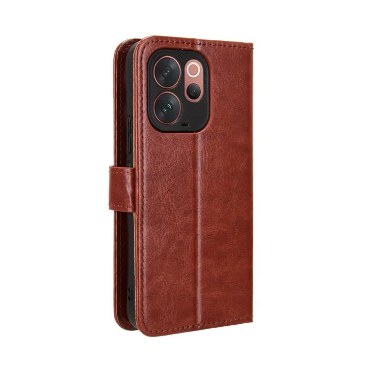 For vivo V70 5G / V70 Elite 5G Retro Crazy Horse Texture Vegan Leather Phone Case