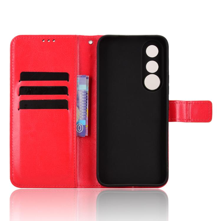 For vivo V70 FE 5G Retro Crazy Horse Texture Vegan Leather Phone Case