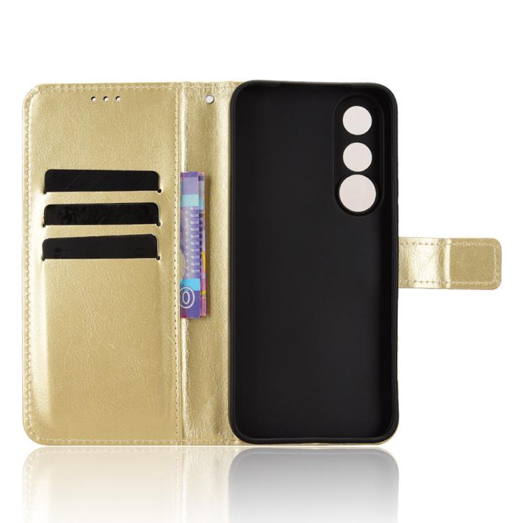 For vivo V70 FE 5G Retro Crazy Horse Texture Vegan Leather Phone Case