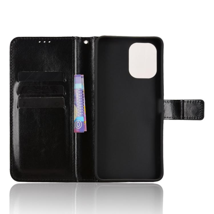 For vivo Y21 5G / Y05 4G Retro Crazy Horse Texture Vegan Leather Phone Case