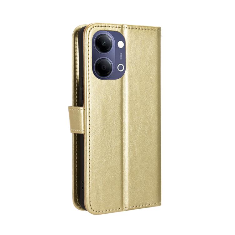 For vivo Y21 5G / Y05 4G Retro Crazy Horse Texture Vegan Leather Phone Case