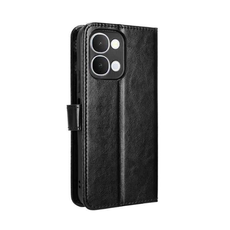 For vivo Y31d 4G / Y500i 5G Retro Crazy Horse Texture Vegan Leather Phone Case