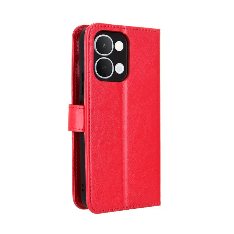 For vivo Y31d 4G / Y500i 5G Retro Crazy Horse Texture Vegan Leather Phone Case