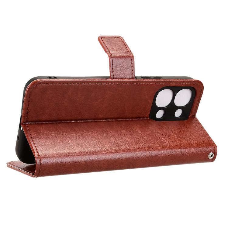 For vivo Y31d 4G / Y500i 5G Retro Crazy Horse Texture Vegan Leather Phone Case