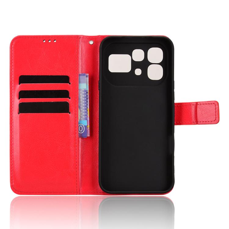 For Infinix Note 60 / 60 Pro 5G Retro Crazy Horse Texture Vegan Leather Phone Case