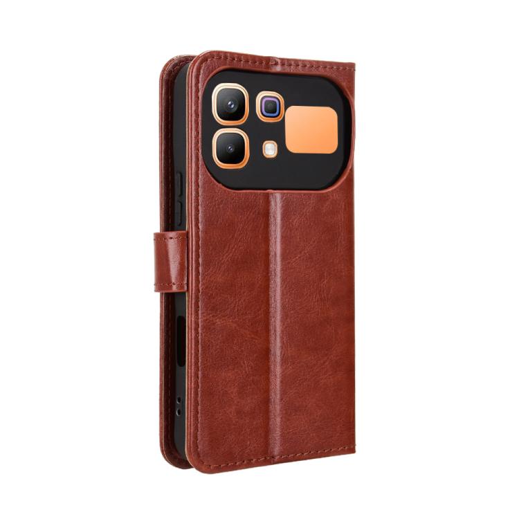 For Infinix Note 60 / 60 Pro 5G Retro Crazy Horse Texture Vegan Leather Phone Case