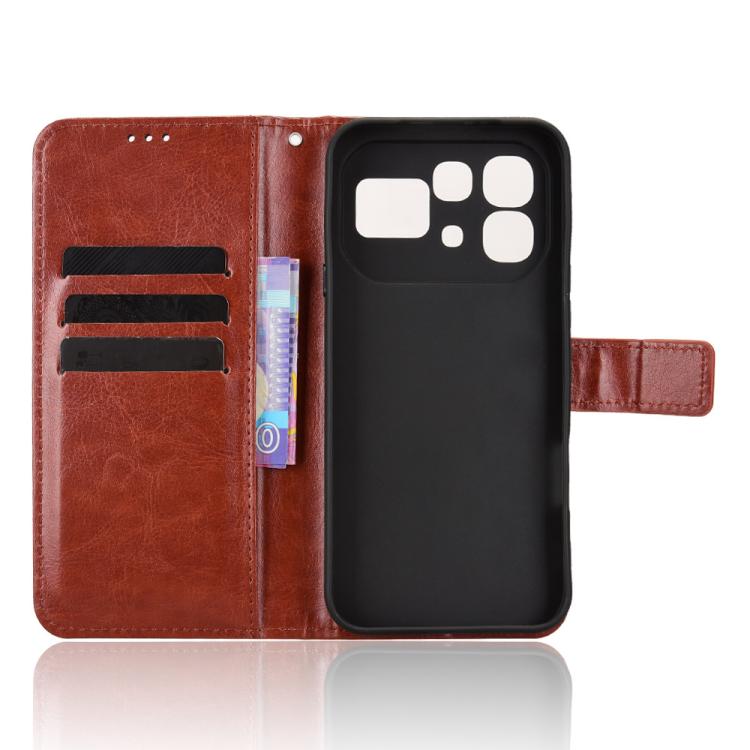 For Infinix Note 60 / 60 Pro 5G Retro Crazy Horse Texture Vegan Leather Phone Case