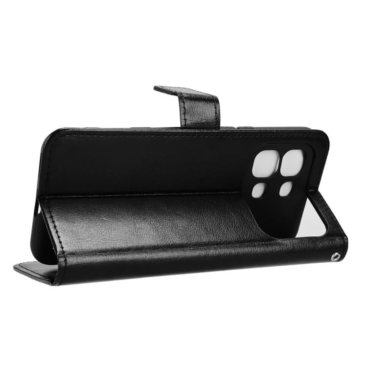 For Infinix Note Edge 5G Retro Crazy Horse Texture Vegan Leather Phone Case