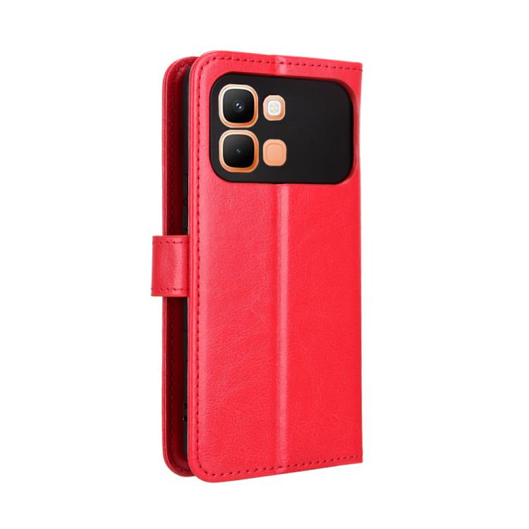 For Infinix Note Edge 5G Retro Crazy Horse Texture Vegan Leather Phone Case