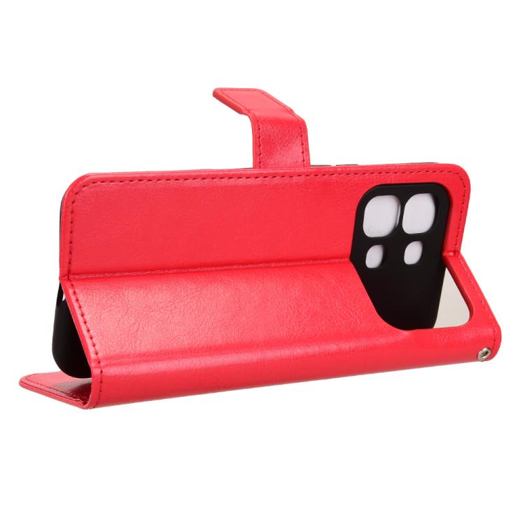For Infinix Note Edge 5G Retro Crazy Horse Texture Vegan Leather Phone Case