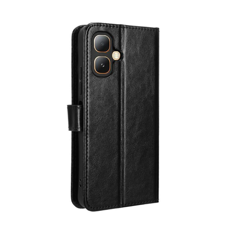 For Infinix Smart 20 4G Retro Crazy Horse Texture Vegan Leather Phone Case