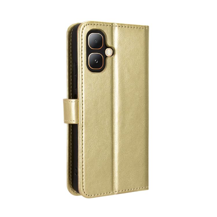 For Infinix Smart 20 4G Retro Crazy Horse Texture Vegan Leather Phone Case