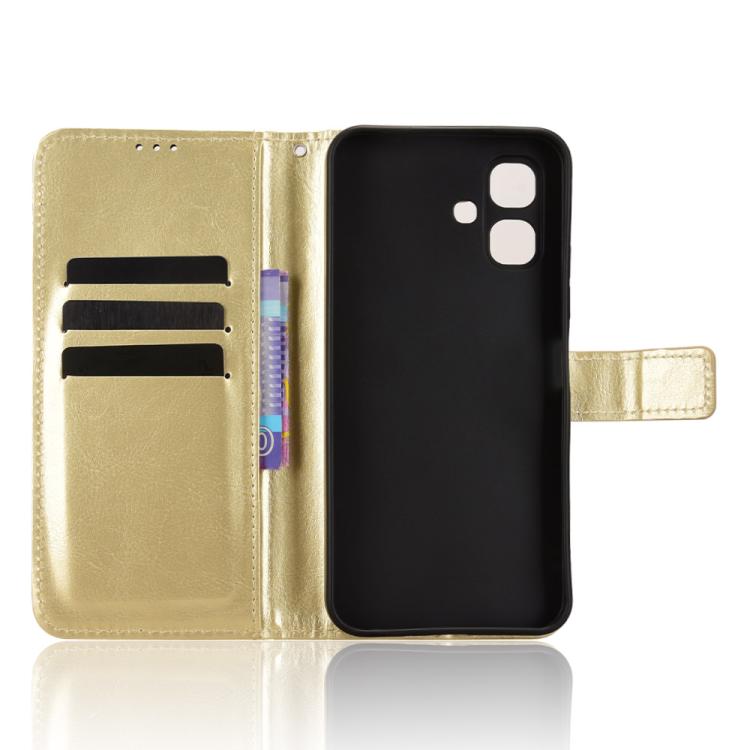 For Infinix Smart 20 4G Retro Crazy Horse Texture Vegan Leather Phone Case