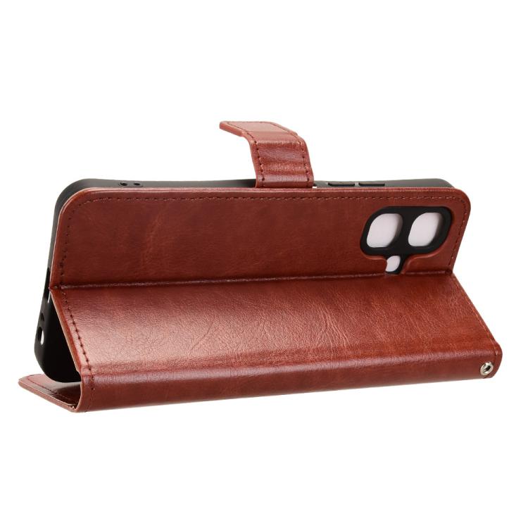 For Infinix Smart 20 4G Retro Crazy Horse Texture Vegan Leather Phone Case