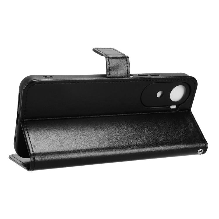 For Redmi A7 Pro 171mm / Poco C85x 5G Retro Crazy Horse Texture Vegan Leather Phone Case