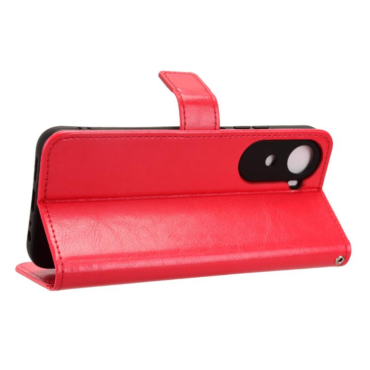 For Redmi A7 Pro 171mm / Poco C85x 5G Retro Crazy Horse Texture Vegan Leather Phone Case