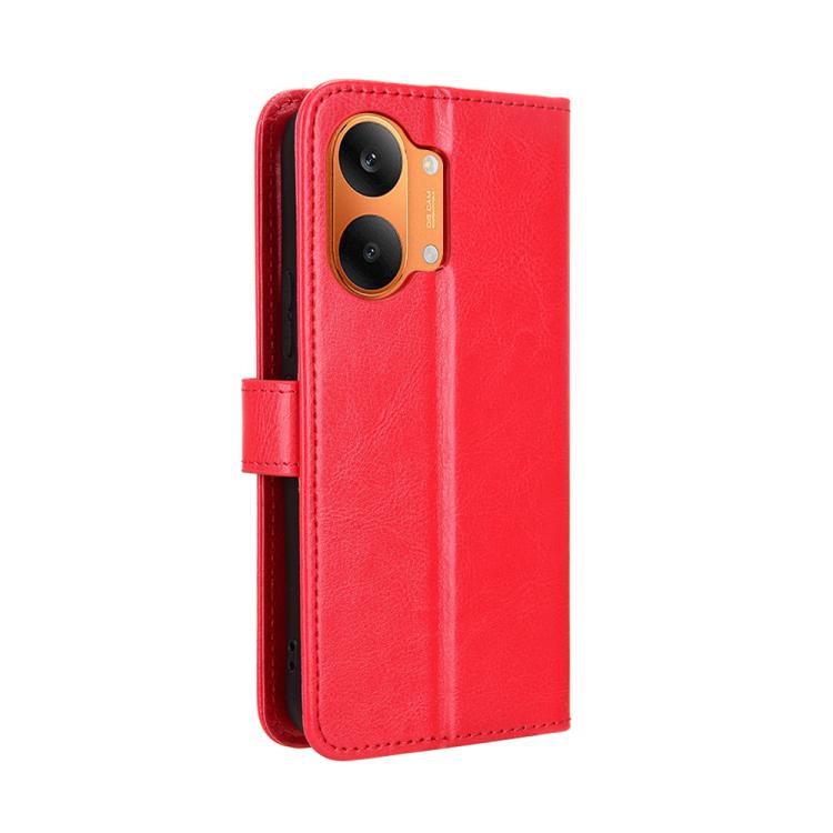 For Redmi Turbo 5 Max 5G / Poco X8 Pro Max Retro Crazy Horse Texture Vegan Leather Phone Case