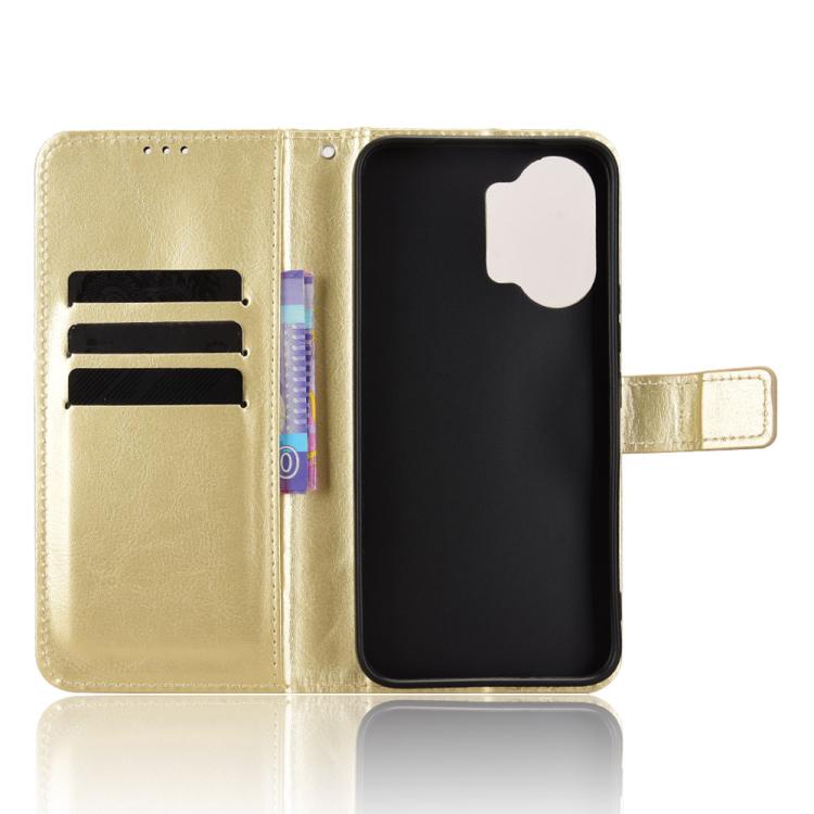 For Redmi Turbo 5 Max 5G / Poco X8 Pro Max Retro Crazy Horse Texture Vegan Leather Phone Case
