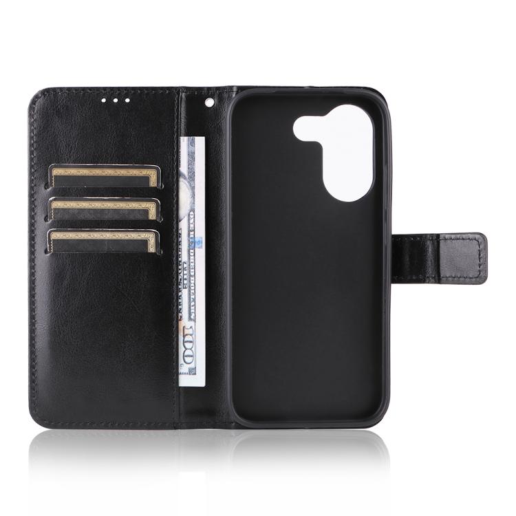 For Redmi Turbo 5 5G / Poco X8 Pro Retro Crazy Horse Texture Vegan Leather Phone Case