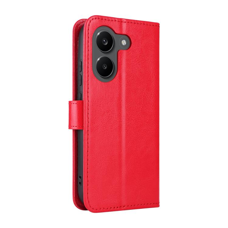 For Redmi Turbo 5 5G / Poco X8 Pro Retro Crazy Horse Texture Vegan Leather Phone Case