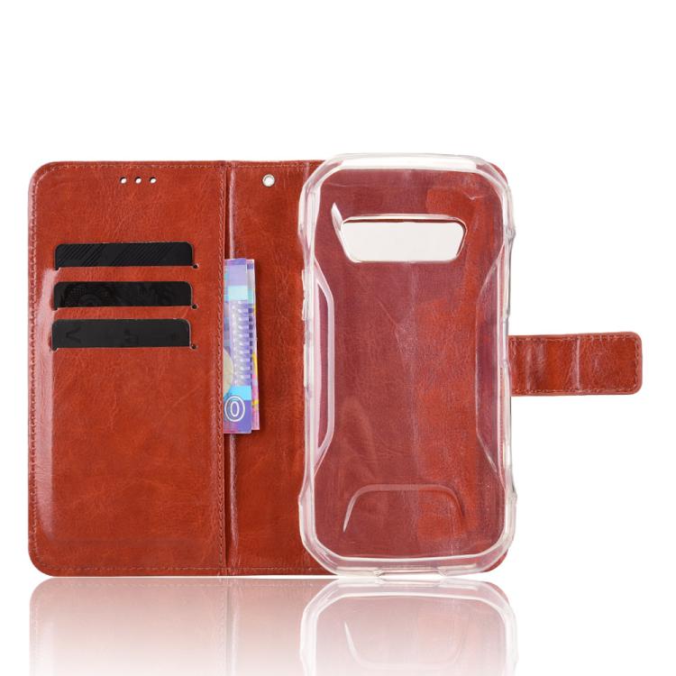 For Kyocera Torque G07 Retro Crazy Horse Texture Vegan Leather Phone Case