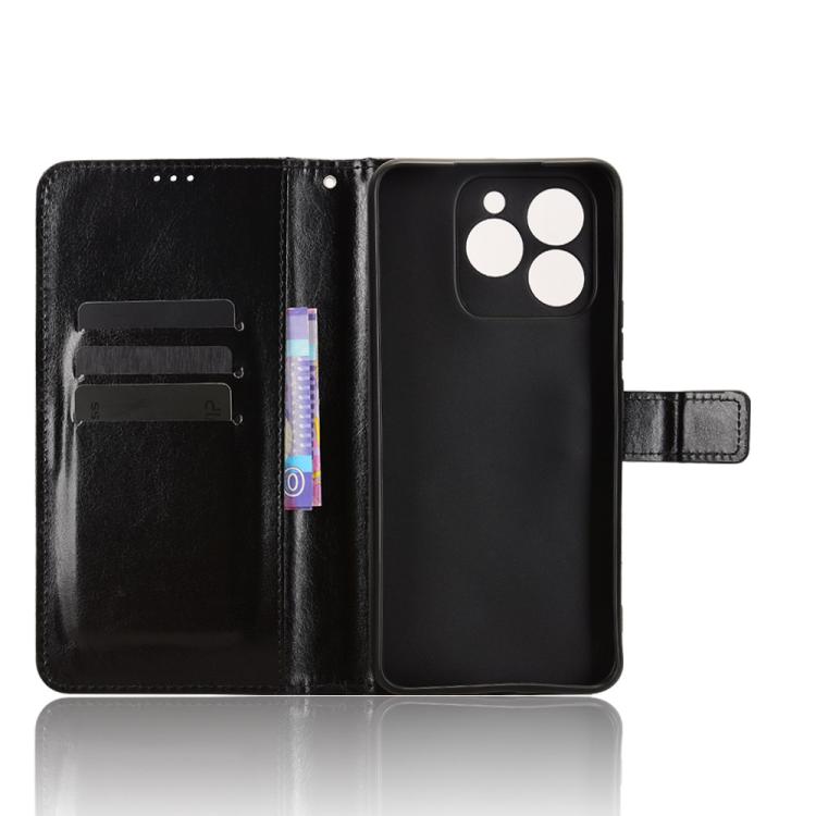 For Cubot Note 60 4G Retro Crazy Horse Texture Vegan Leather Phone Case