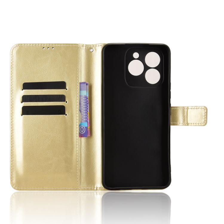 For Cubot Note 60 4G Retro Crazy Horse Texture Vegan Leather Phone Case