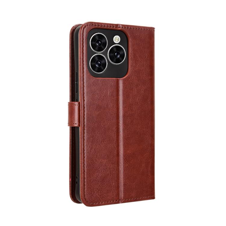 For Cubot Note 60 4G Retro Crazy Horse Texture Vegan Leather Phone Case