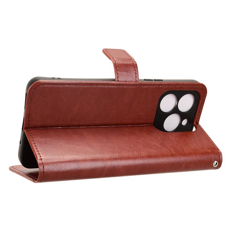 For Cubot Note 60 4G Retro Crazy Horse Texture Vegan Leather Phone Case