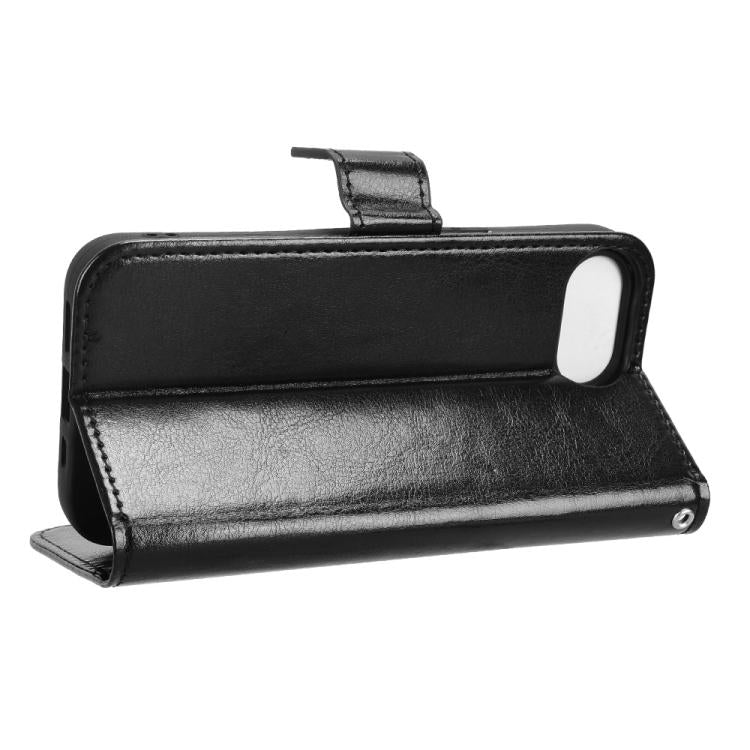 For iPhone 17e / 16e Retro Crazy Horse Texture Vegan Leather Phone Case